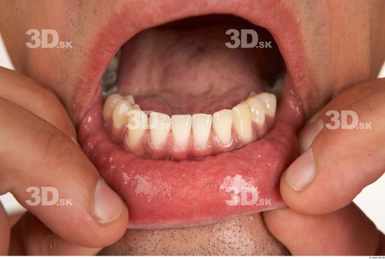 Whole Body Teeth Man Average Studio photo references