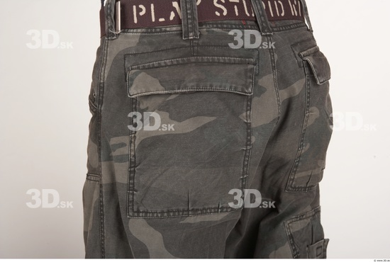 Whole Body Bottom Man Army Trousers Average Studio photo references