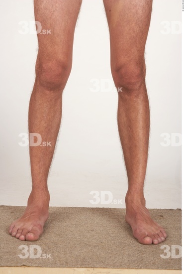 Calf Whole Body Man Nude Average Studio photo references