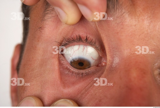 Eye Whole Body Man White Average Studio photo references