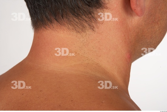 Neck Whole Body Man White Nude Average Studio photo references