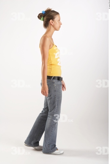 Whole Body Woman Animation references White Casual Slim