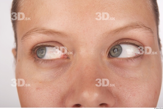 Eye Whole Body Woman Slim Studio photo references