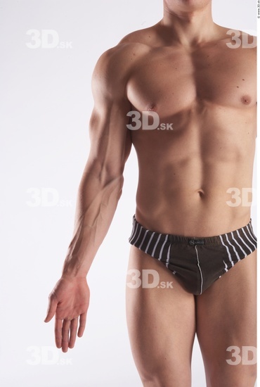 Leg Phonemes Man Other White Nude Muscular Male Studio Poses