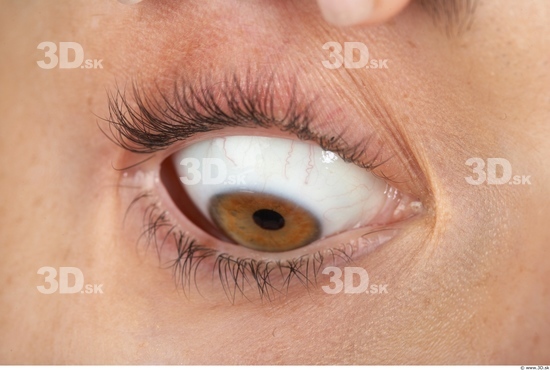 Eye Whole Body Woman Slim Studio photo references