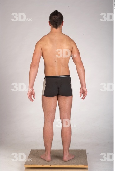 Whole Body Man Underwear Muscular Studio photo references