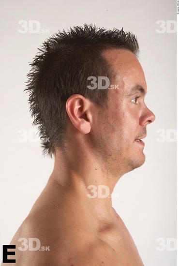 Face Whole Body Phonemes Man Muscular Studio photo references