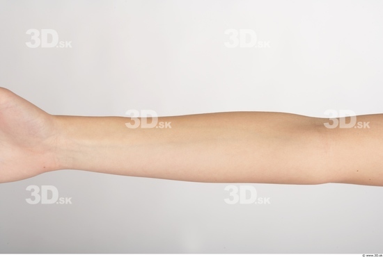 Forearm Whole Body Woman Nude Slim Studio photo references