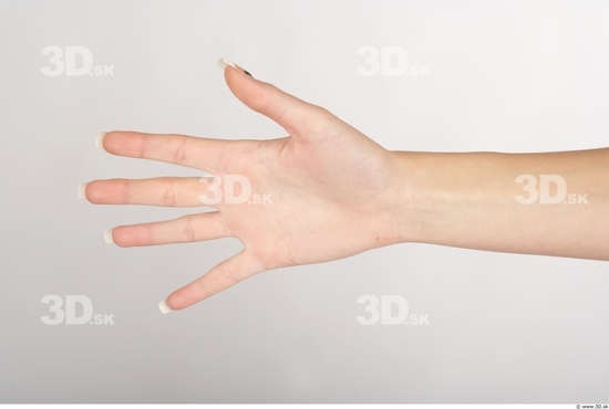 Hand Whole Body Woman Slim Studio photo references