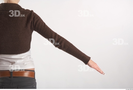 Arm Woman Animation references White Casual Sweater Slim