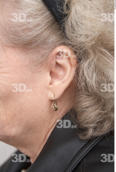 Ear Woman White Jewel Average