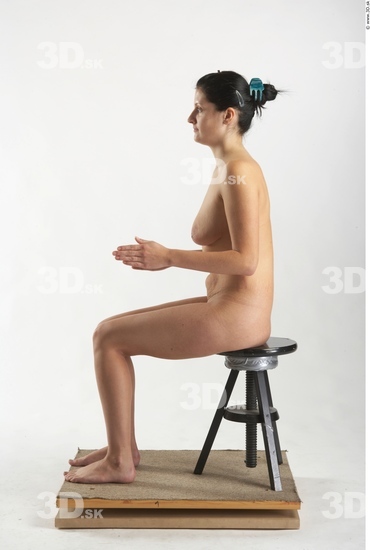 Whole Body Woman Artistic poses White Nude Average