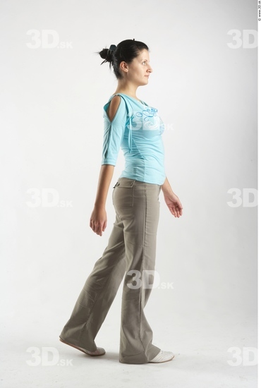 Whole Body Woman Animation references White Casual Average