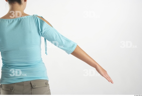 Arm Woman Animation references White Casual T shirt Average