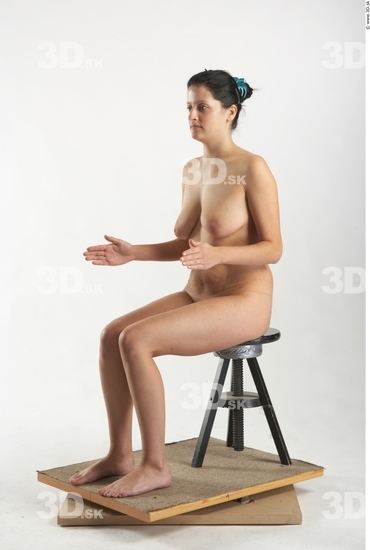 Whole Body Woman Artistic poses White Nude Average