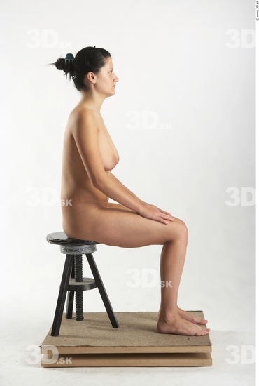 Whole Body Woman Artistic poses White Nude Average