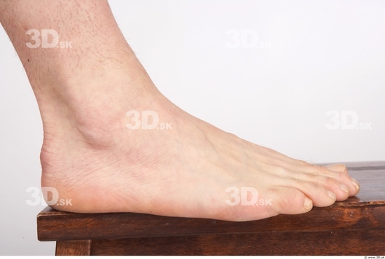 Foot Whole Body Man Nude Average Studio photo references