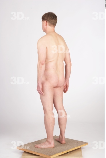 Whole Body Man Animation references Nude Average Studio photo references