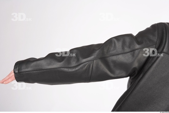 Arm Whole Body Man Casual Jacket Average Studio photo references