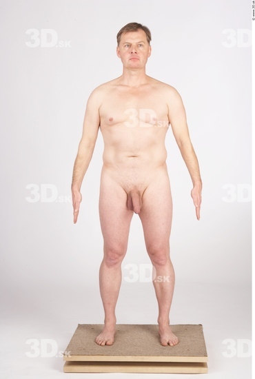 Whole Body Man Animation references Nude Average Studio photo references