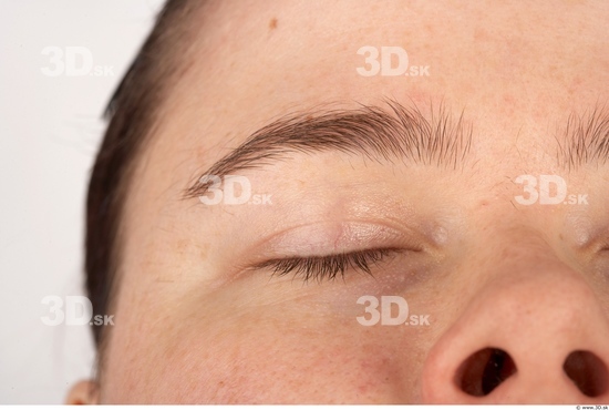 Eye Whole Body Woman Overweight Studio photo references