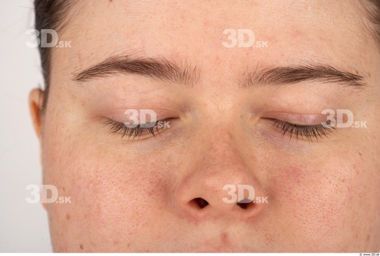 Eye Whole Body Woman Overweight Studio photo references