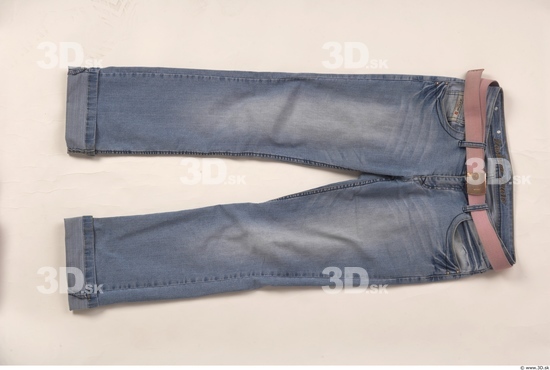 Whole Body Woman Casual Jeans Overweight Studio photo references