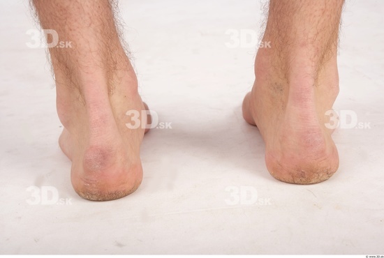 Foot Whole Body Man Nude Slim Studio photo references