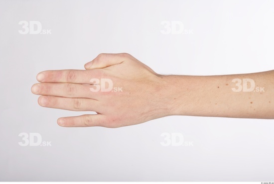 Hand Whole Body Man Slim Studio photo references