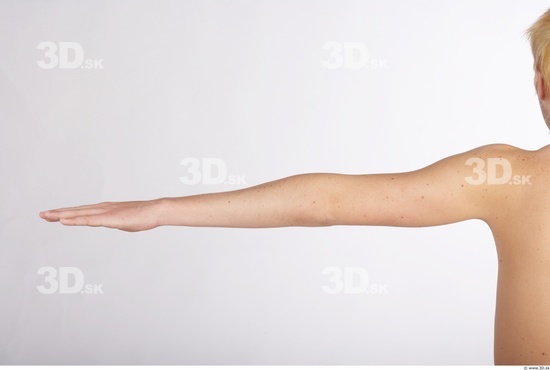 Arm Whole Body Man Nude Slim Studio photo references