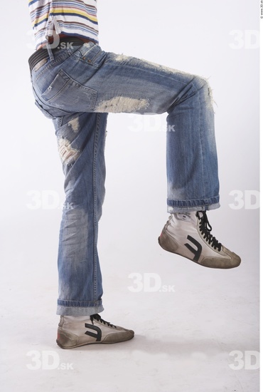 Leg Man Animation references White Casual Jeans Slim