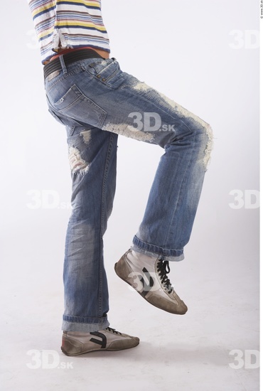 Leg Man Animation references White Casual Jeans Slim