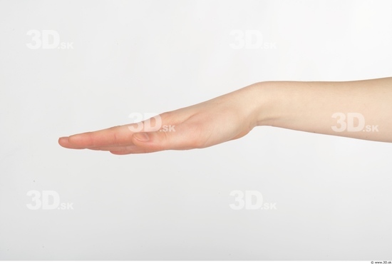 Hand Whole Body Woman Slim Studio photo references