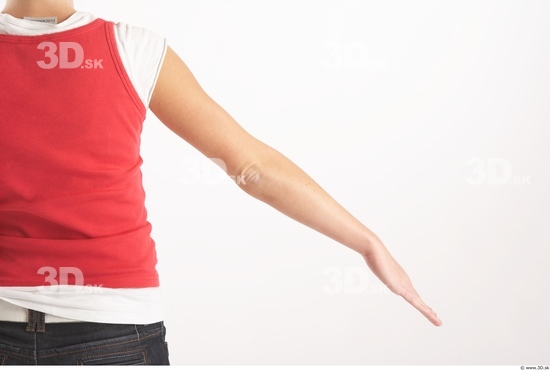 Arm Woman Animation references White Casual T shirt Slim