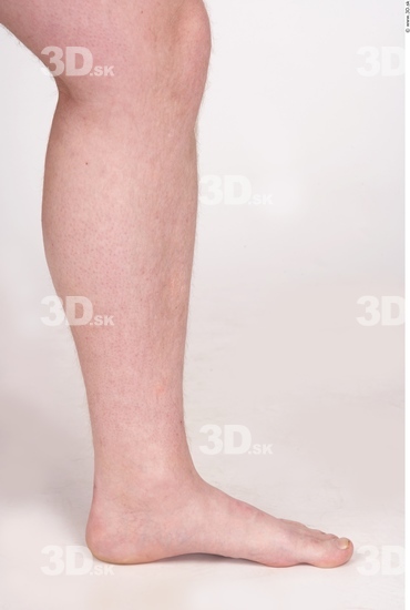 Calf Whole Body Man Nude Average Studio photo references