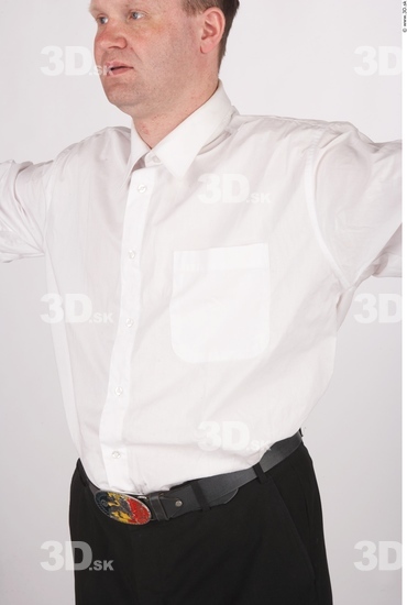 Upper Body Whole Body Man Formal Shirt Average Studio photo references