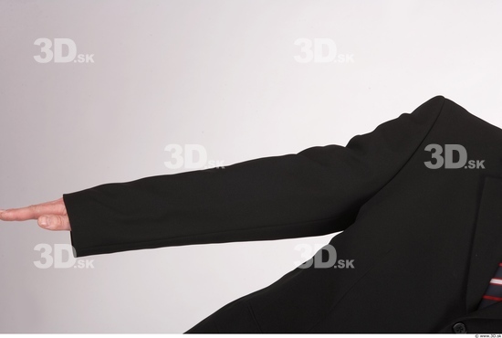 Arm Whole Body Man Formal Jacket Average Studio photo references