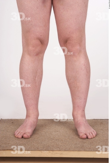 Calf Whole Body Man Nude Average Studio photo references