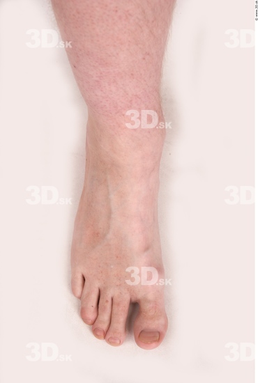 Foot Whole Body Man Nude Average Studio photo references