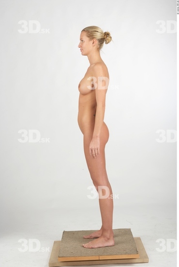 Whole Body Woman Animation references Nude Slim Studio photo references