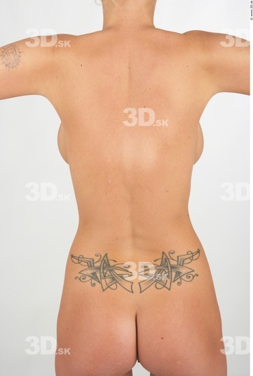 Upper Body Whole Body Woman Tattoo Nude Slim Studio photo references