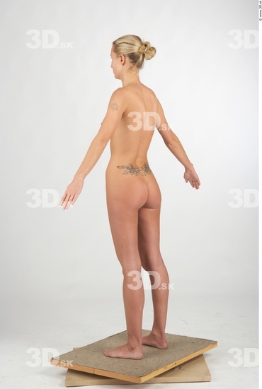 Whole Body Woman Animation references Nude Slim Studio photo references