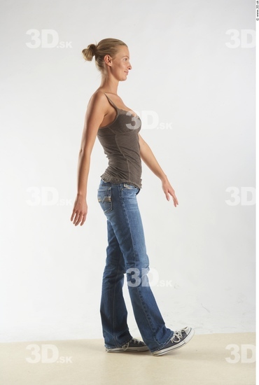 Whole Body Woman Animation references White Casual Slim