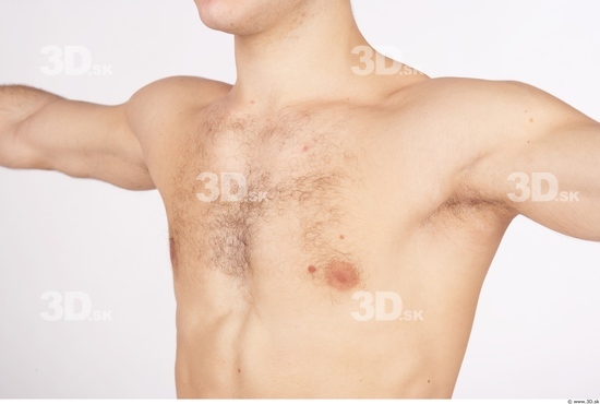 Chest Whole Body Man Hairy Nude Average Studio photo references