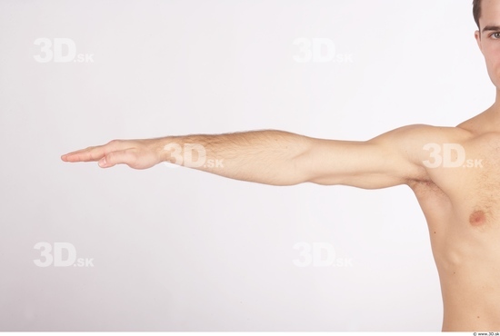 Arm Whole Body Man Hairy Nude Average Studio photo references