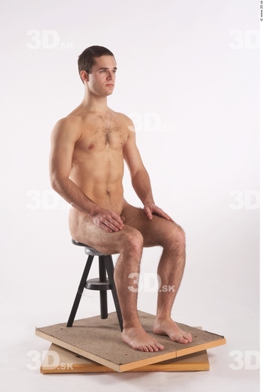 Whole Body Man Artistic poses White Nude Average