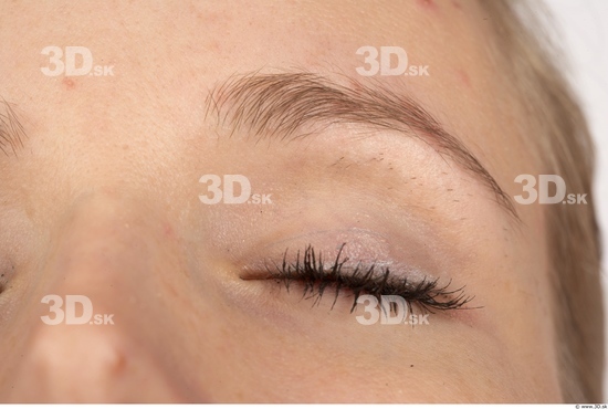 Eye Whole Body Woman Average Studio photo references