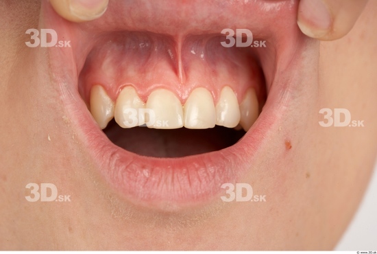 Whole Body Teeth Woman Average Studio photo references