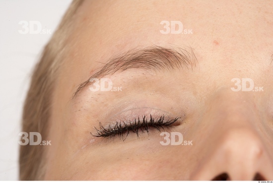 Eye Whole Body Woman Average Studio photo references