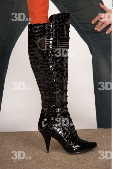 Whole Body Woman Boot Average Studio photo references